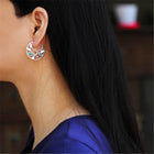 Autumn Breeze Hoop Earrings