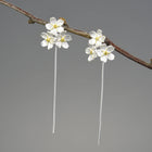Forget Me Not Triple Drop Earrings