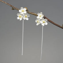 Forget Me Not Triple Drop Earrings