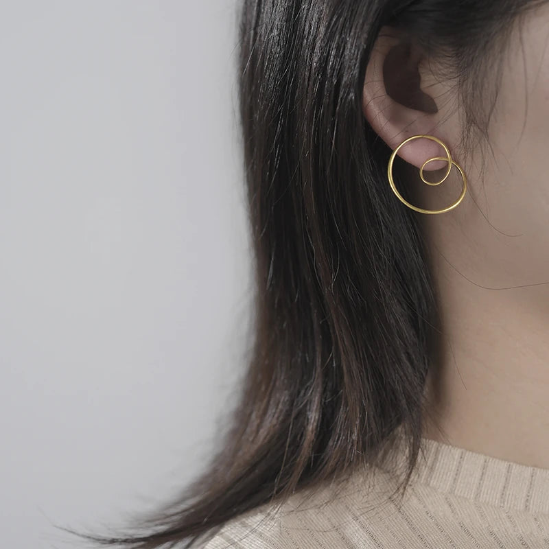Whole Spiral Earrings