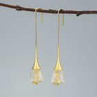 Tulip Of The Valley Long Earrings