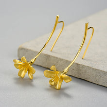 Alluring Freesia Flower Drop Earrings