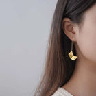Minimalist Origami Dangle Earrings