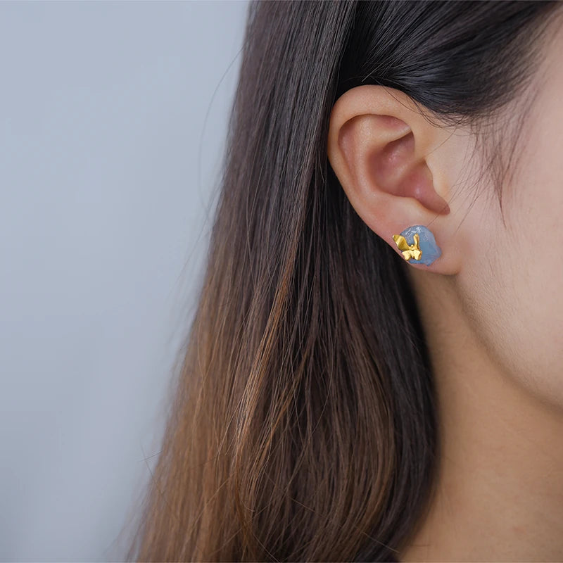 Frozen Forest Stud Earrings