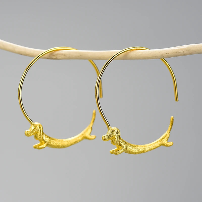 Flying Dachshund Hoops