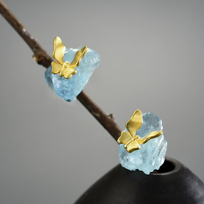 Frozen Forest Stud Earrings