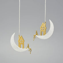 A Home on the Moon Earrings