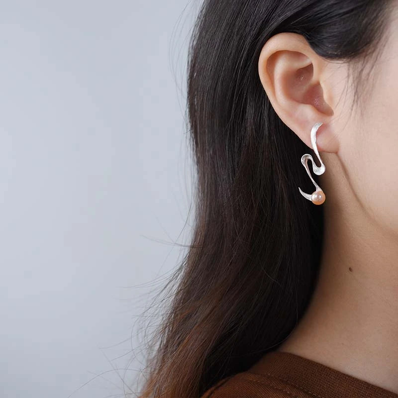 Rolling Tides Drop Earrings