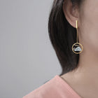 Bluebird of Icy Mountains Earrings