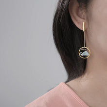 Bluebird of Icy Mountains Earrings