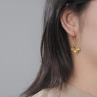 Alluring Freesia Flower Drop Earrings