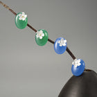 Forget Me Not Agate Stud Earrings