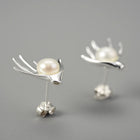 Moon Catcher Stud Earrings