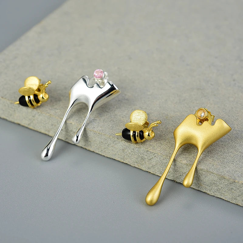 Of Bees And Honey Stud Earrings Set