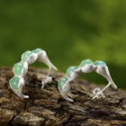 Peapod Aventurine Earrings