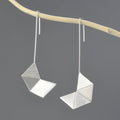 Minimalist Origami Dangle Earrings