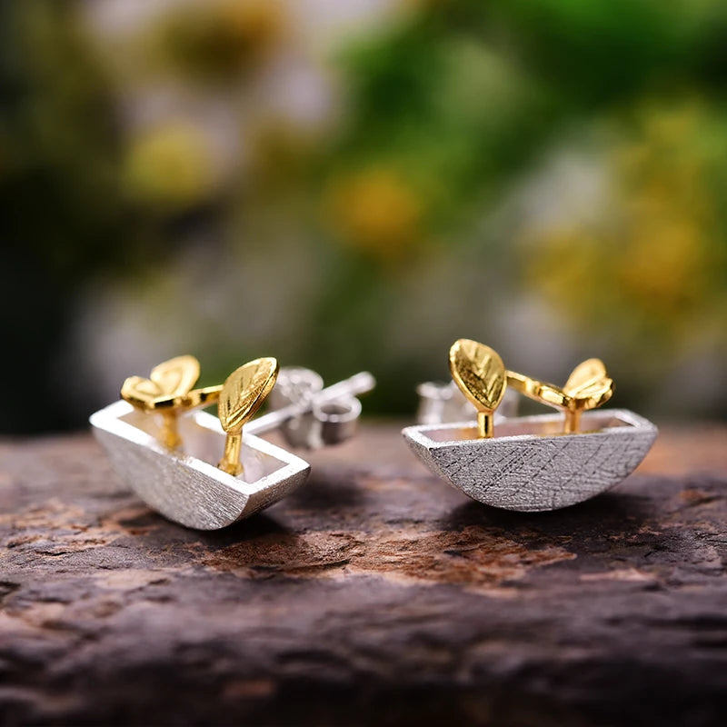Little Garden Stud Earrings