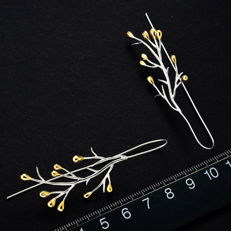 Young Buds In Spring Drop Earrings
