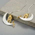 A Home on the Moon Earrings