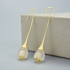 Tulip Of The Valley Long Earrings