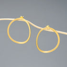 Minimalist Irregular Hoop Earrings