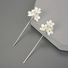 Forget Me Not Triple Drop Earrings