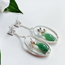 Lotus Whispers Vase Earrings