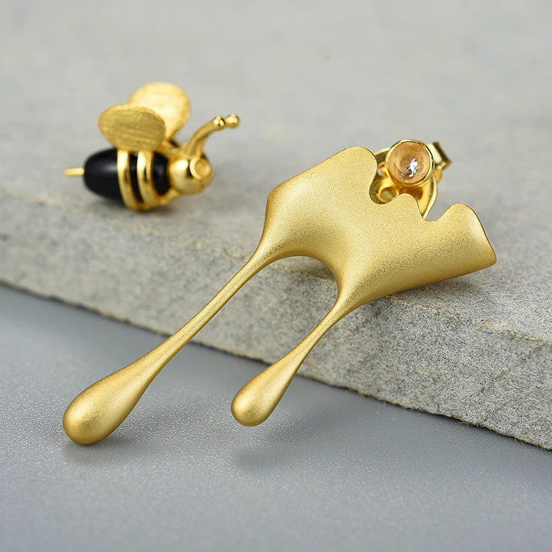 Of Bees And Honey Stud Earrings Set