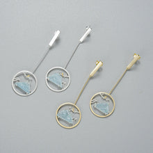 Bluebird of Icy Mountains Earrings