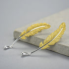 Lucky Goose Feather Earrings