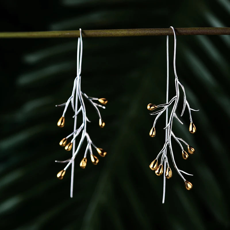 Young Buds In Spring Drop Earrings