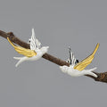 Small Flying Swallow Stud Earrings