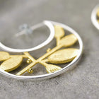 Autumn Breeze Hoop Earrings