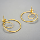 Whole Spiral Earrings