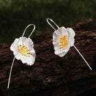 Poppy Bloom Dangle Earrings