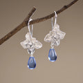 Phalaenopsis Flower Water Drop Earrings