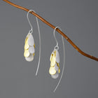 Unique Rice Bloom Dangle Earrings