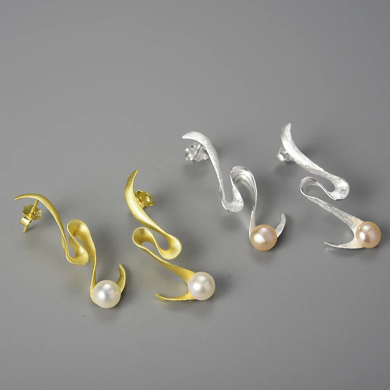 Rolling Tides Drop Earrings