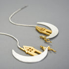 A Home on the Moon Earrings