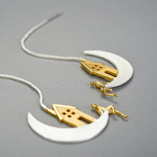A Home on the Moon Earrings