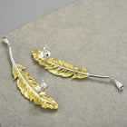Lucky Goose Feather Earrings