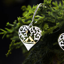 Birds in Love Drop Earrings