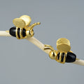 Honey Bee Stud Earrings