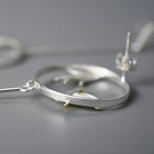 Swallow and Willow in Spring's Wind Drop Earrings