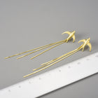Flying Swallows Tassel Earrings