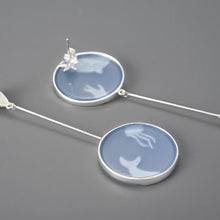 Mysteries Of The Deep Agate Drop Earrings