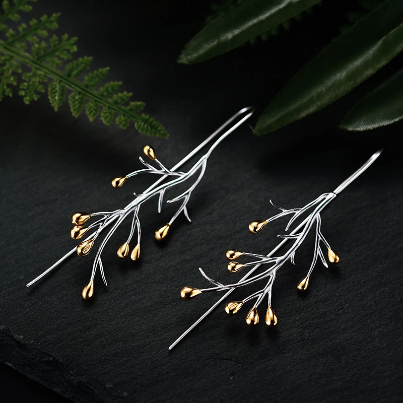 Young Buds In Spring Drop Earrings