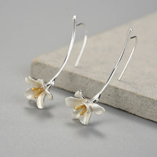 Alluring Freesia Flower Drop Earrings