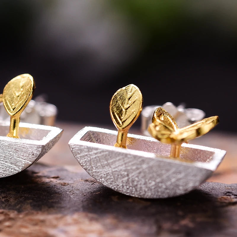 Little Garden Stud Earrings