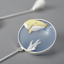 Mysteries Of The Deep Agate Drop Earrings